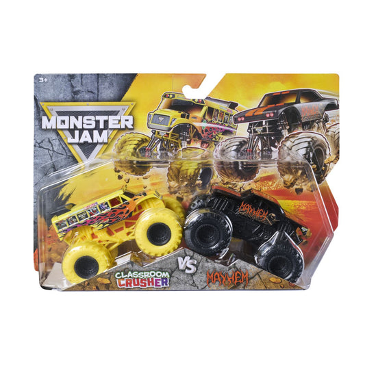 Set 2 Mașinuțe Monster Jam Classroom Crusher și Mayhem - Default Title [ps:75958a0c-481e-4d55-85ea-6c17563a35a6]