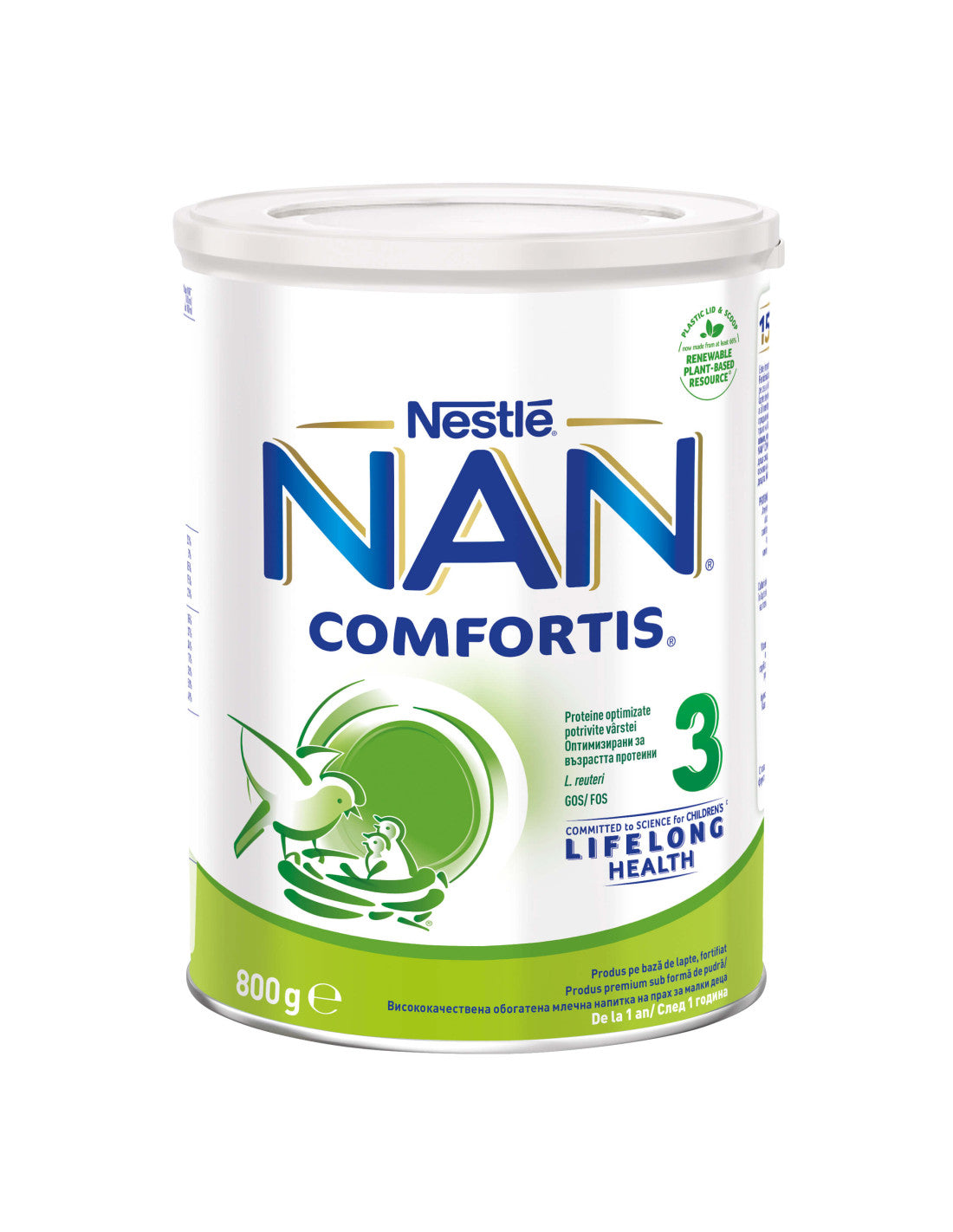 NESTLE NAN 3 Comfortis, formula speciala lapte praf, de continuare de la 12 luni, 800 g [ps:76a65ce2-b692-462d-9808-1b8f3a44a974]