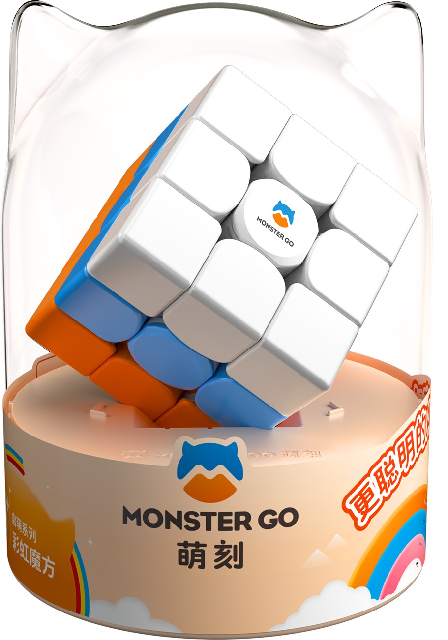 CUB GAN MONSTER CUB RAINBOW PREMIUM 3X3 GANCUBE - Default Title [ps:50e211b6-0d87-4c09-8b50-c53e87659439]