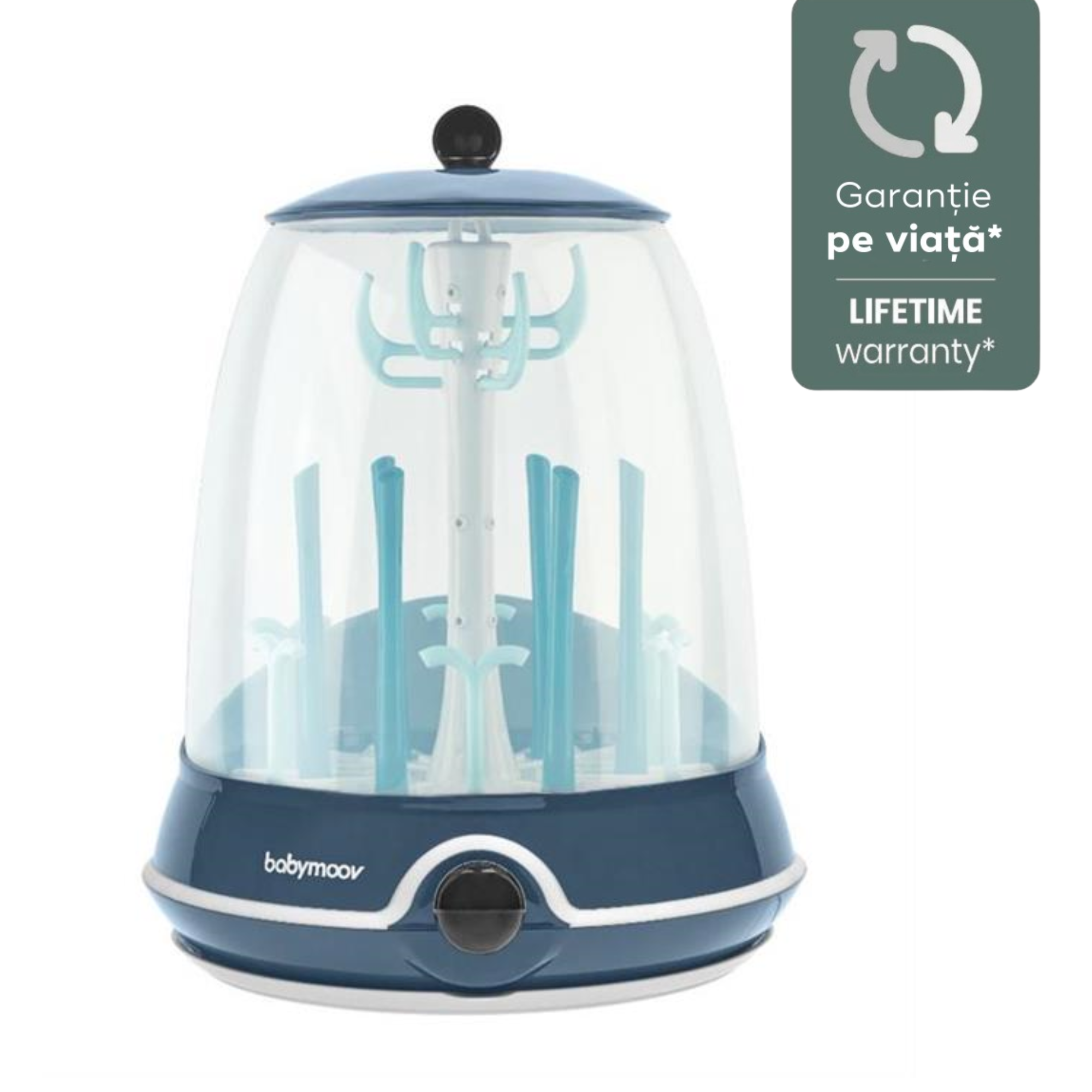 Sterilizator și Uscător Biberoane Babymoov Turbo (+) - Default Title [ps:32fb77cc-8ace-49e1-816c-7264271ebba7]