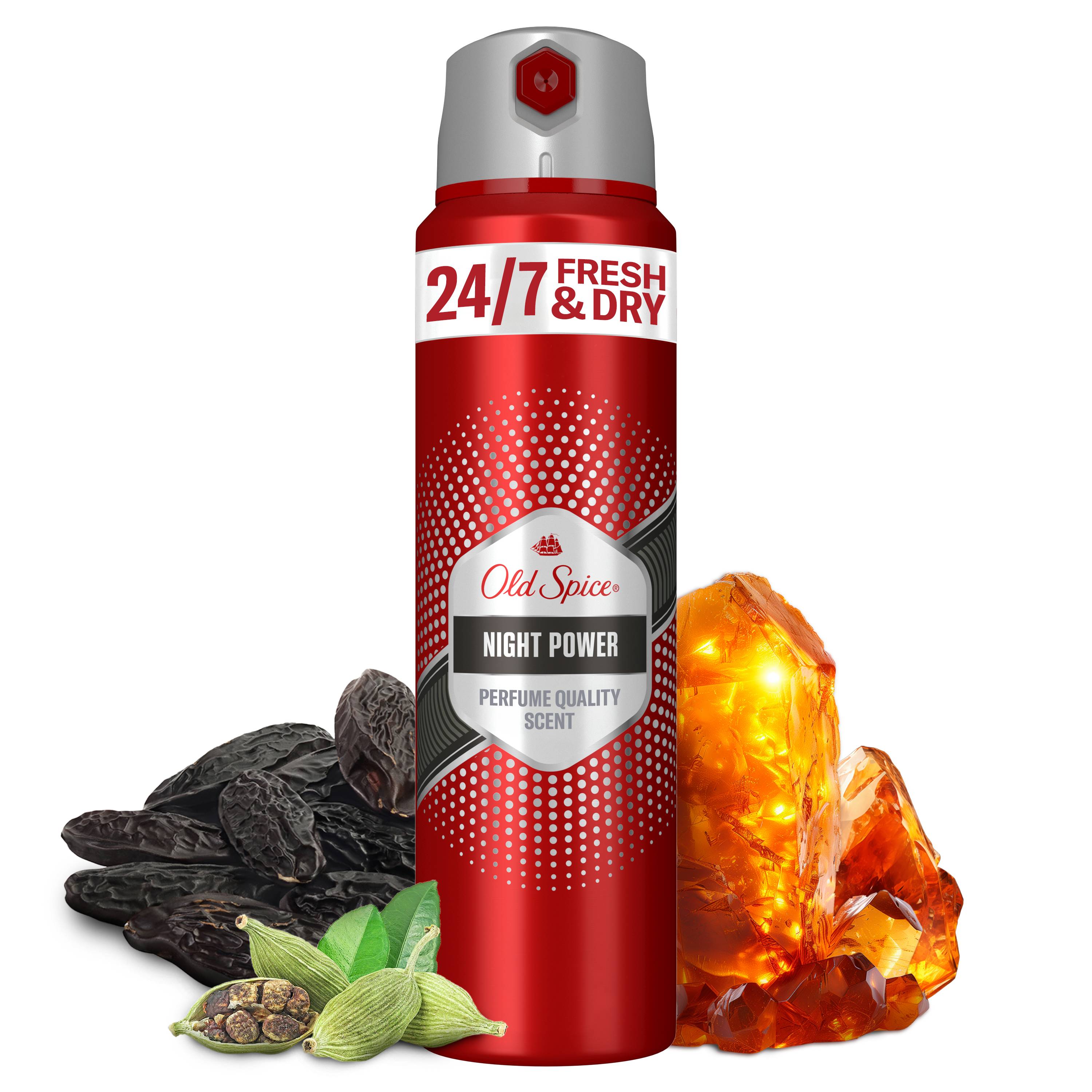 OLD SPICE Night Power, deodorant antiperspirant, spray, 150 ml [ps:5e8039b0-4773-4a9a-a614-40e0a146a424]