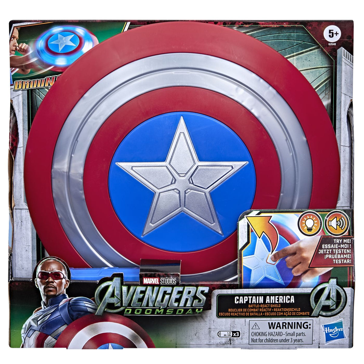 Scut Captain America Marvel Avengers Doomsday Hasbro - Default Title [ps:ee1c2c13-6ccd-4cf2-a8d2-c05da42a81f7]