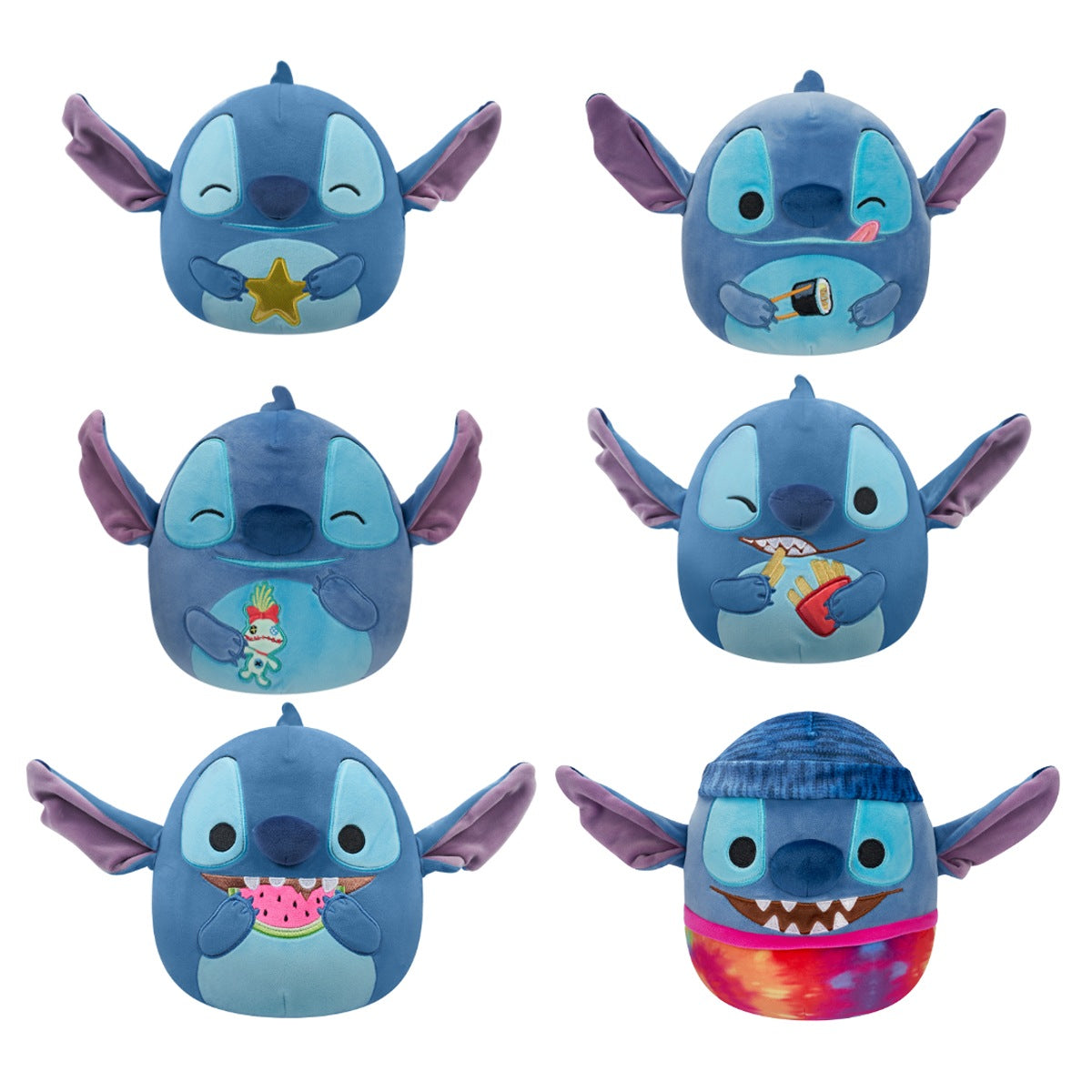 SQUISHMALLOWS Disney Stitch, jucarie de plus, 25 cm, diverse modele [ps:c93244b0-295b-4b9e-96be-0b269904654c]