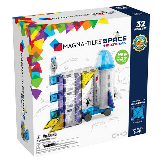 MAGNA-TILES Space - Set Magnetic de Construcții, 32 Piese - Default Title [ps:debd4a54-64c6-443d-bbef-478d229e61fa]