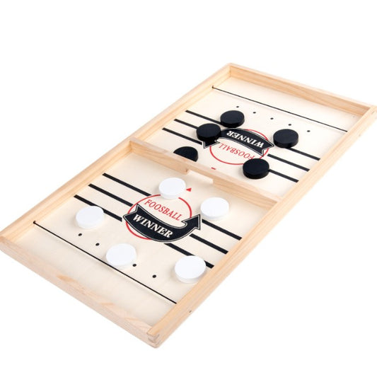 Joc Fooseball Interactiv Flippy, Hockey pe Gheata, Lemn - Default Title [ps:4b47bdae-4cb8-48be-ad16-ef083c3d20a4]