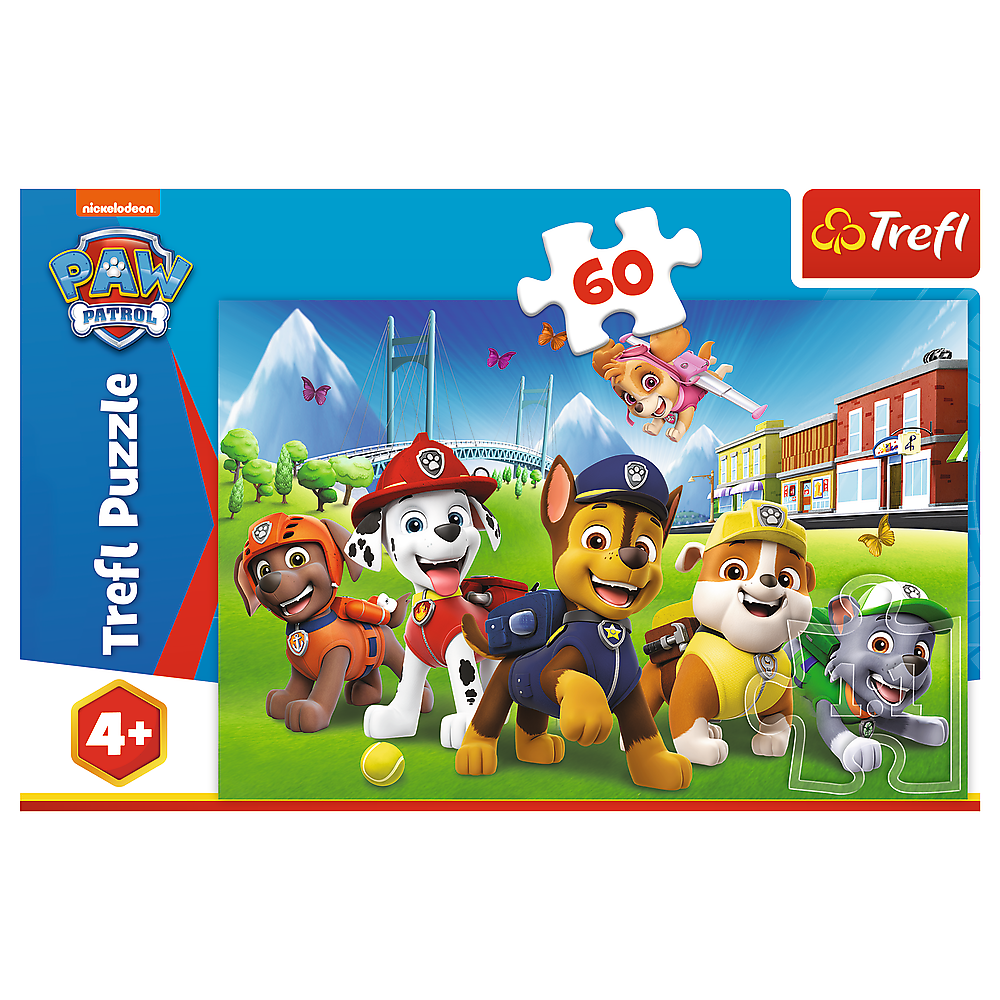 PUZZLE TREFL 60 PIESE PATRULA CATELUSILOR CATEII IN IARBA - Default Title [ps:cd864858-32ea-47d5-8561-c984373d1938]