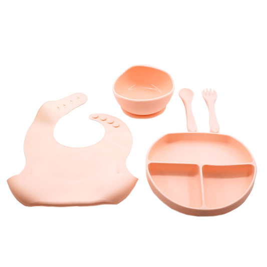 Set Diversificare Silicon Flippy 5 Piese, Galben - Roz [ps:b32020bb-bc90-4f83-aa88-382bd2eaf3d3]