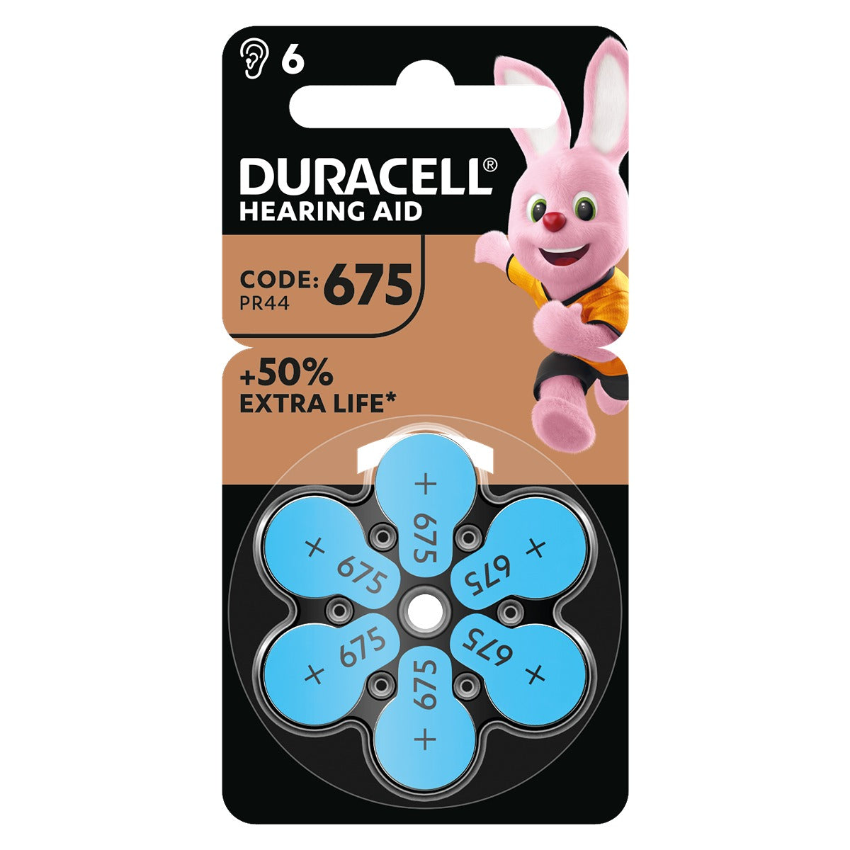 DURACELL Special Auditive, baterii, pentru aparatul auditiv ZA 675, 6 buc [ps:fac8d304-2ebf-4786-9aff-1cee5396571f]