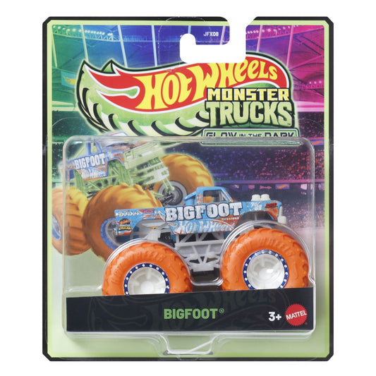 Hot Wheels Monster Truck Bigfoot Glow in the Dark - Mattel - Default Title [ps:62e52b4b-4ff6-42dc-87db-2039ece7c553]