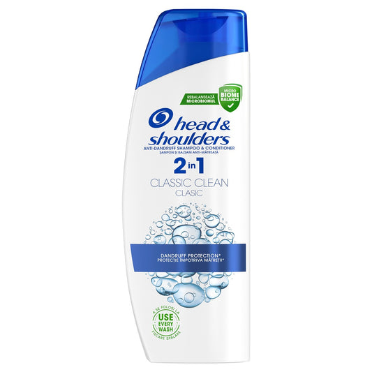 HEAD&SHOULDERS Absolut Classic Clean, sampon, 2in1, 330 ml [ps:4efa9bf1-94f2-4260-a97c-326d4c40f890]