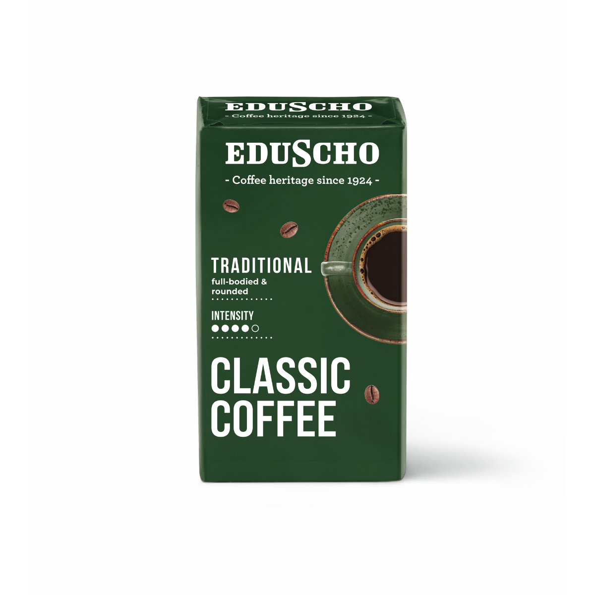 EDUSCHO Classic, cafea prajita si macinata, 500 g [ps:e9e434c7-ee36-419d-bc7a-c51642c30bbd]