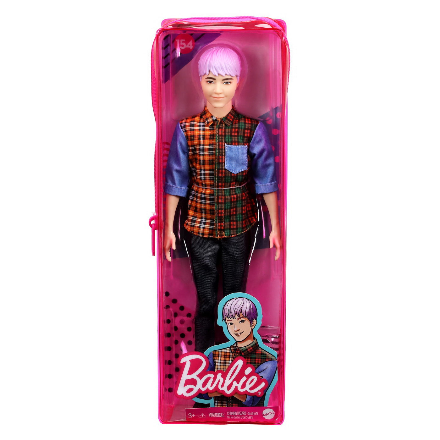 PAPUSA BAIAT FASHIONISTAS CU CAMASA SI PAPION Mattel - Camasa in carouri [ps:8bd6fb08-762a-491d-bc72-5b64b83b4ca8]