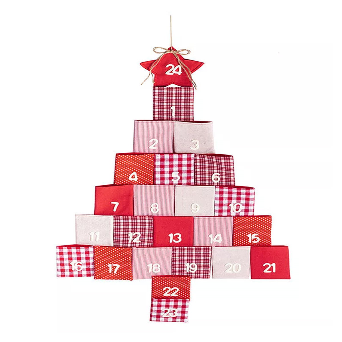 Calendar Advent Brad Textil Fakopancs - Decor Crăciun - Default Title [ps:ed118ae5-f0db-49c1-bdb3-962224054342]
