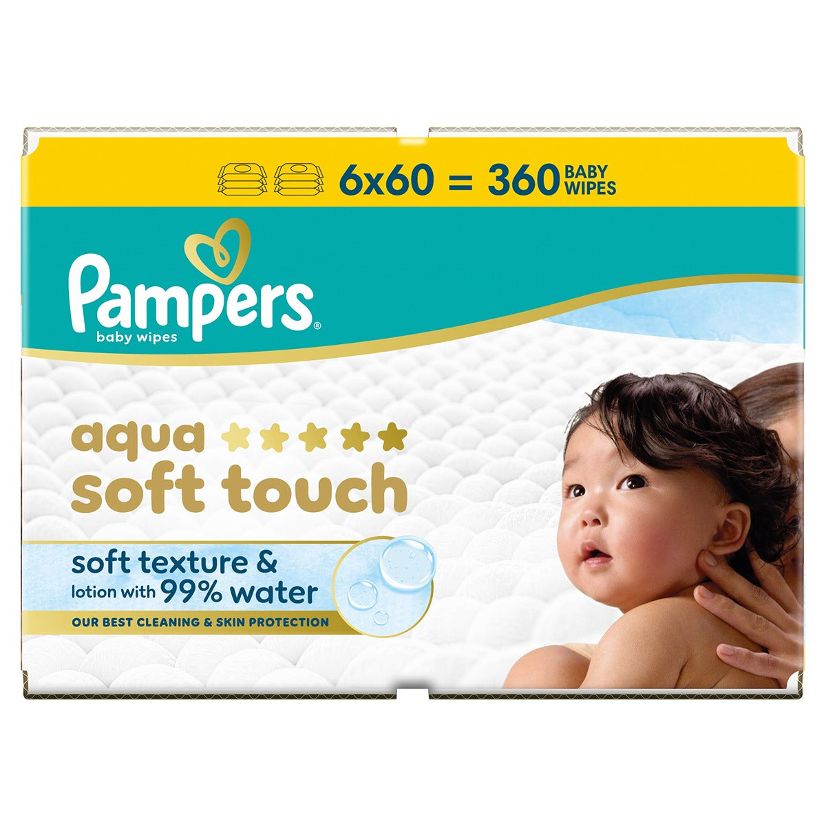 PAMPERS Aqua Soft Touch, servetele umede, textura moale, - Default Title [ps:7b004e17-7e83-454b-94ae-352c453c0e47]