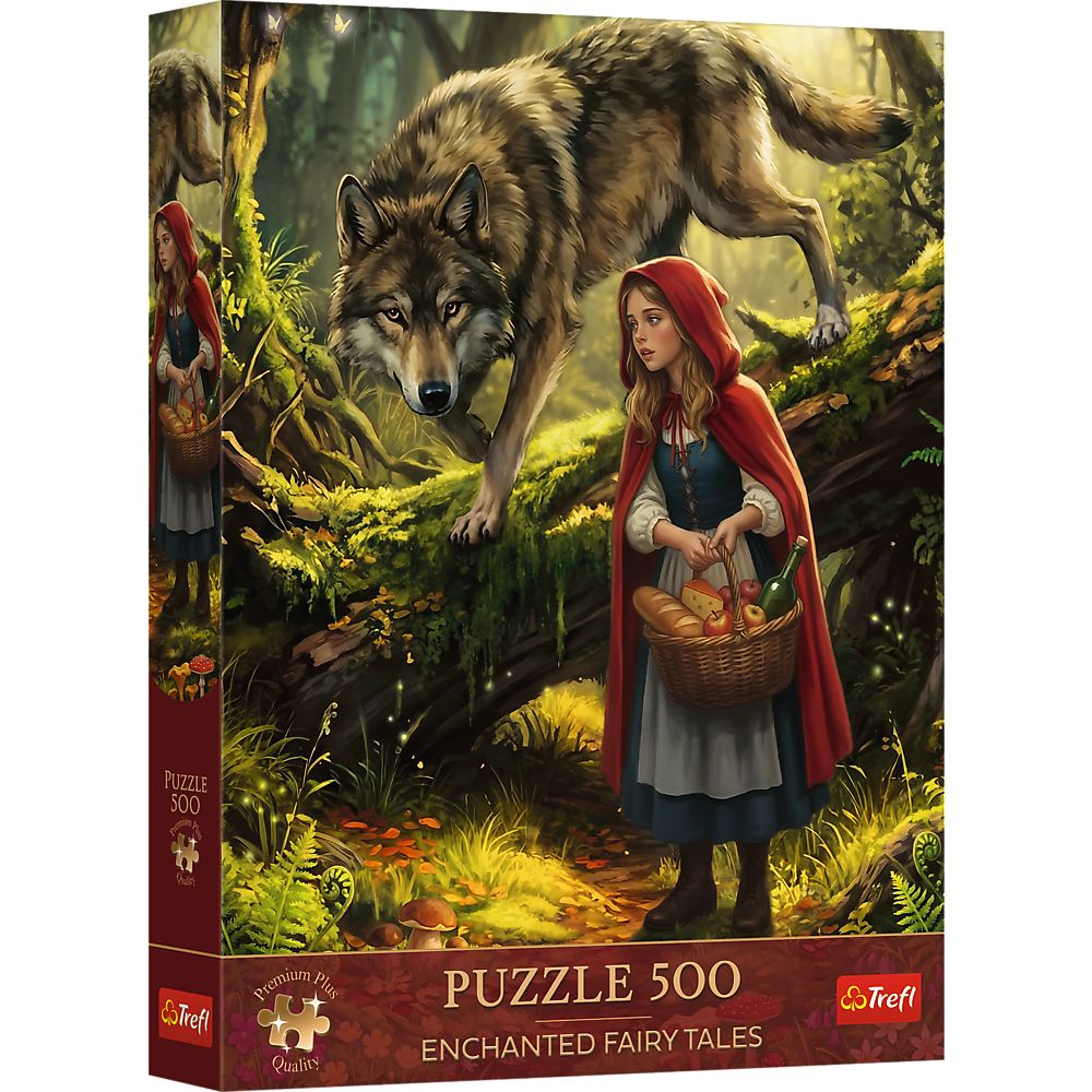 Puzzle Trefl 500 piese - Scufulița Roșie și Lupul | Premium - Default Title [ps:6cbf1f34-0559-4563-abc5-c81b0cebd890]
