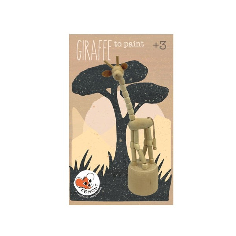 Set de pictat girafa din lemn, Egmont Toys [ps:fa325080-3965-4502-b111-45cdede83be8]