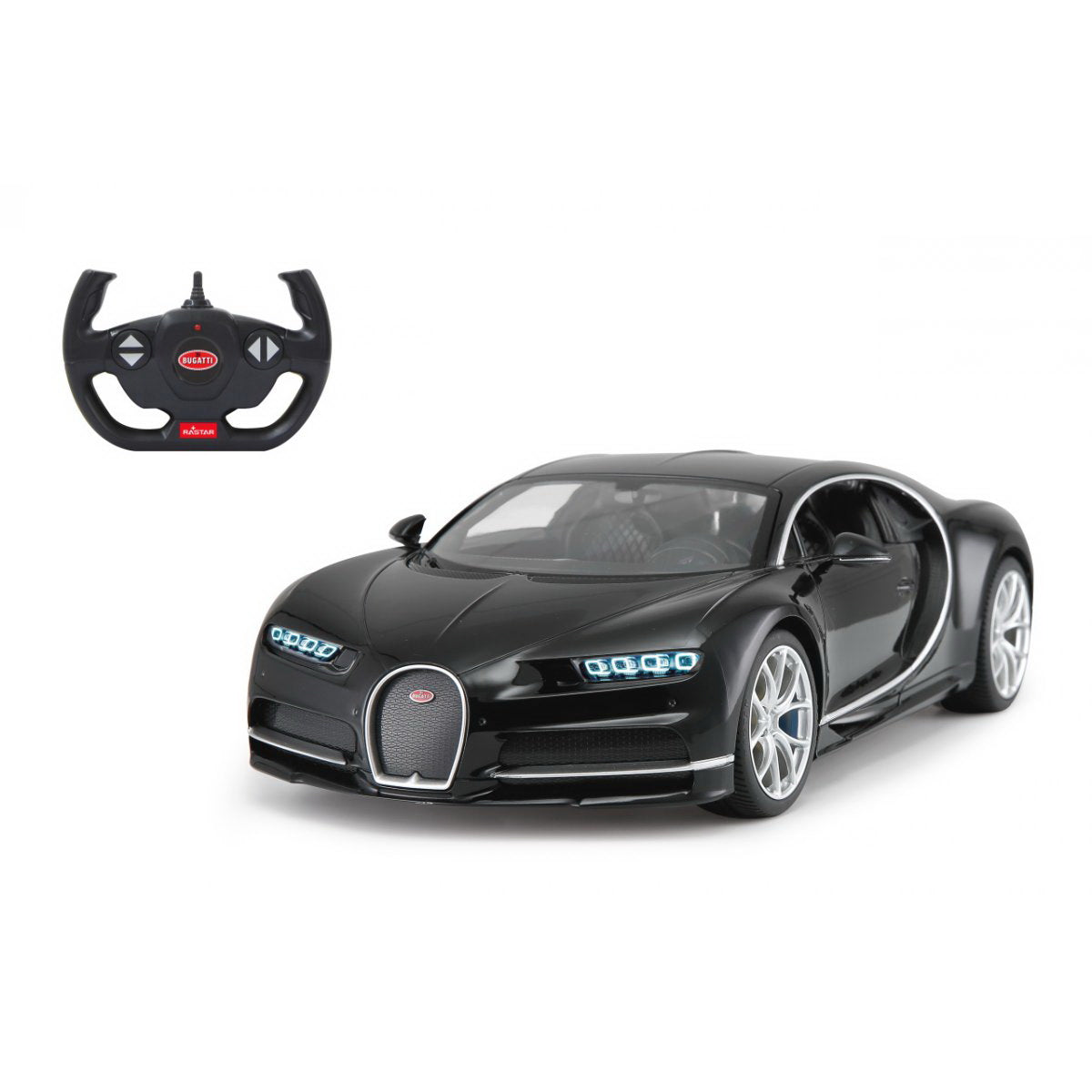 MASINA CU TELECOMANDA BUGATTI CHIRON NEGRU SCARA 1 LA 14 [ps:1b7f589f-4e42-48a6-817d-141f359a6550]