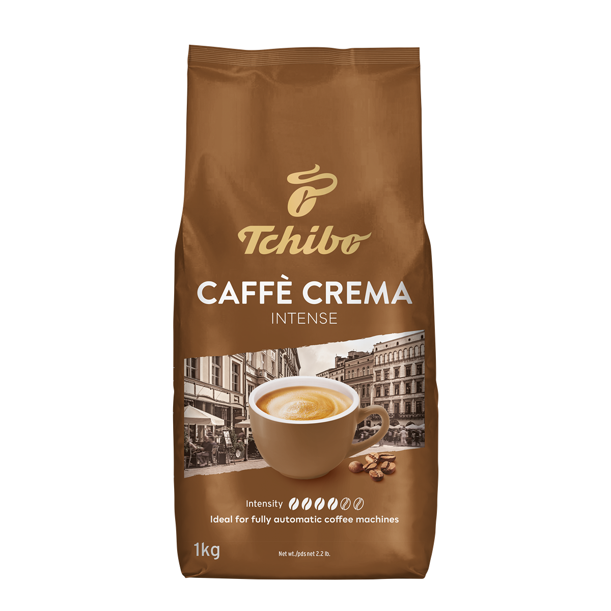 TCHIBO Caffe Crema Intense, cafea prajita boabe, 1 kg [ps:7c96b313-084e-4e0e-8f59-5c215924d29e]