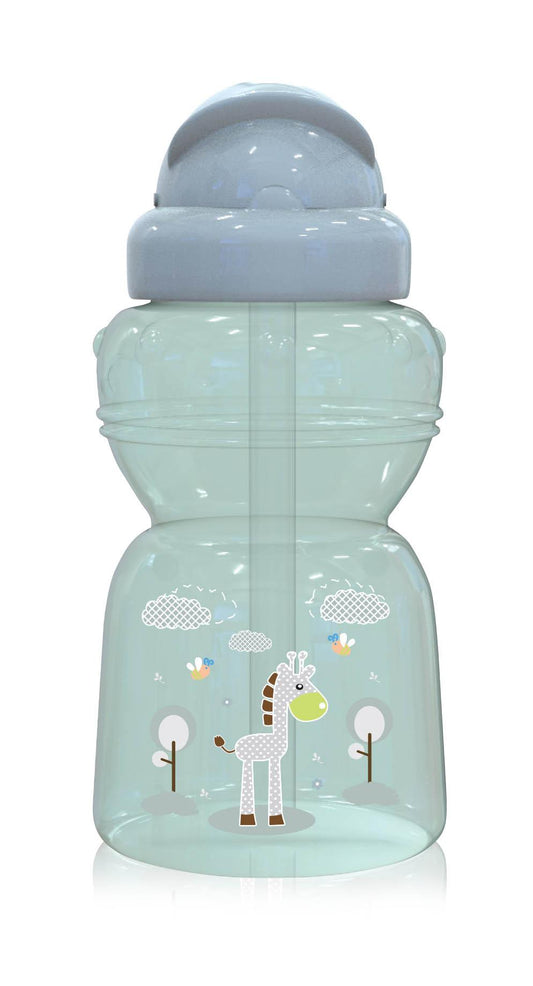 Biberon Mini Sport cu Pai Lorelli 200ml Animalute, Blue - Verde [ps:f16ac6dc-86c5-4ec8-ad67-485d46b32c6e]
