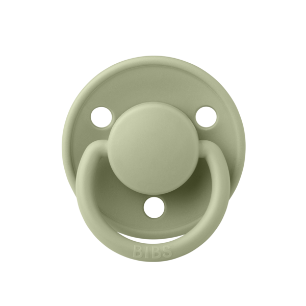 Suzeță BIBS De Lux Silicon, Tetină Rotundă 0-3 Ani - Sage - Sage [ps:ff803cce-31d4-47ef-b2a9-3d853f4032a0]
