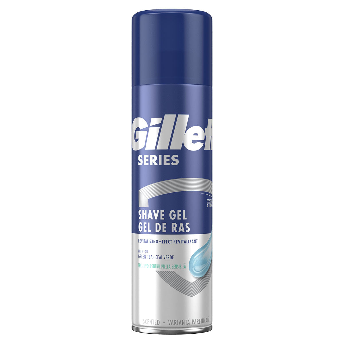 GILLETTE Series Revitalizing, gel de ras, cu ceai verde, 200 ml [ps:3a4f0155-c76b-4bf9-aaad-25e70f503875]