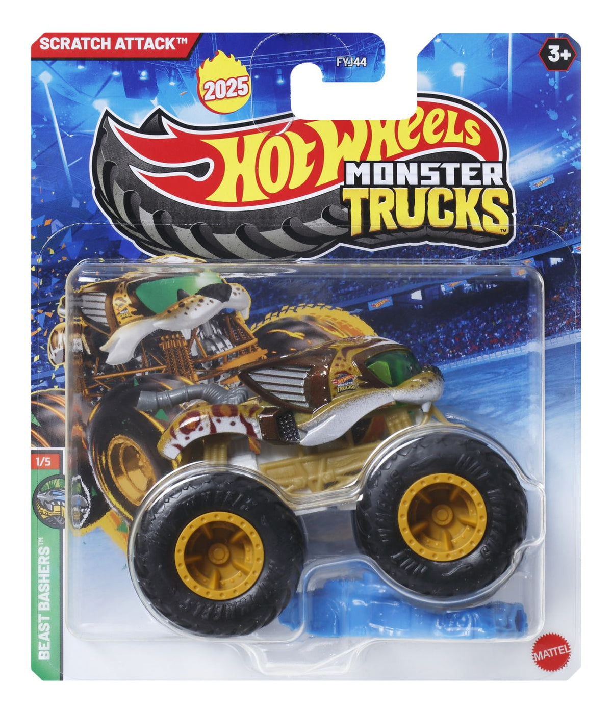 HOT WHEELS MONSTER TRUCK MASINUTA SCRATCH ATTACK SCARA - Scratch Attack [ps:6e43a2c8-9bd4-4217-8cd9-929554eb399e]