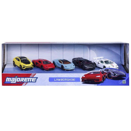 MAJORETTE SET 5 MASINUTE METALICE LAMBORGHINI SCARA 1 LA - Multicolor [ps:929d8927-145f-484e-b428-c63b07afb8bb]