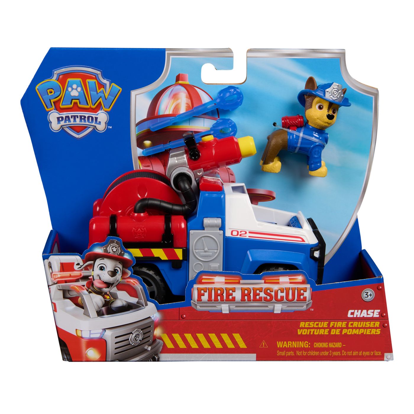 PATRULA CATELUSILOR VEHICUL DE SALVARE MASINA DE POMPIERI SI FIGURINA CHASE [ps:7d32873f-2370-4c0f-a6d2-1a5f4dd35954]