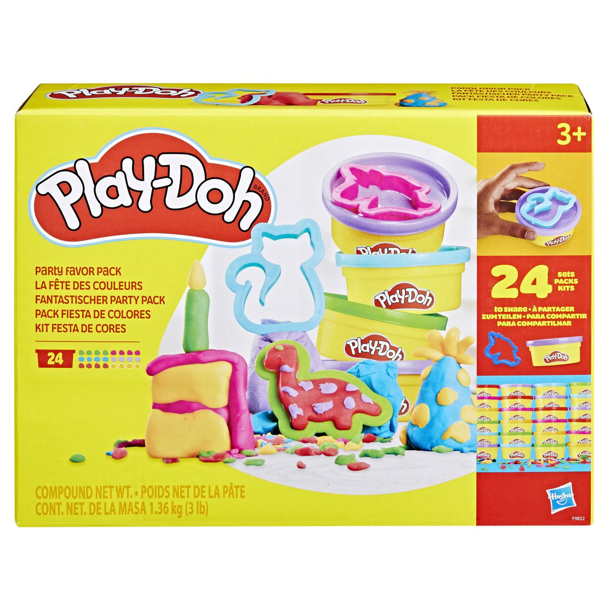 Play-Doh Set Cadouri pentru Petreceri Hasbro - 24 Cutii - Default Title [ps:e576982e-cb97-45d4-8647-664806c3e556]
