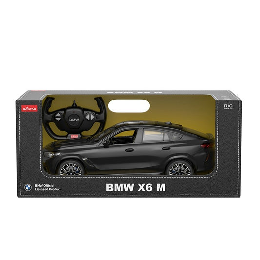 MASINA CU TELECOMANDA BMW X6 M NEGRU SCARA 1 LA 14 Rastar - Negru [ps:1838cbf1-642c-4b50-8063-1ed4fd0e5688]