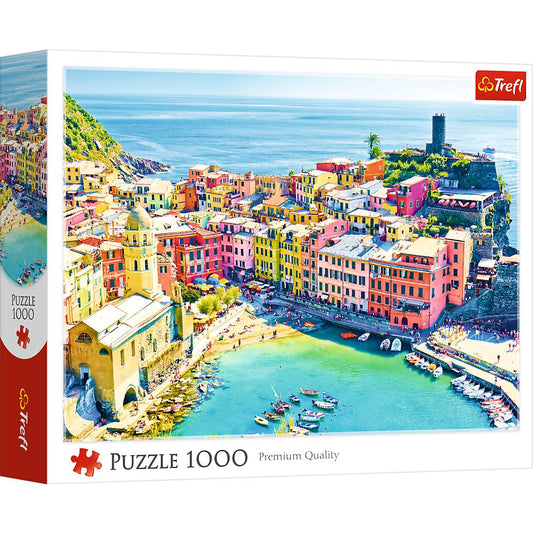 Puzzle Trefl 1000 piese - Orașul Vernazza, Italia - Default Title [ps:bfadc14d-411b-43b6-95ab-8c0cbd23b9d0]