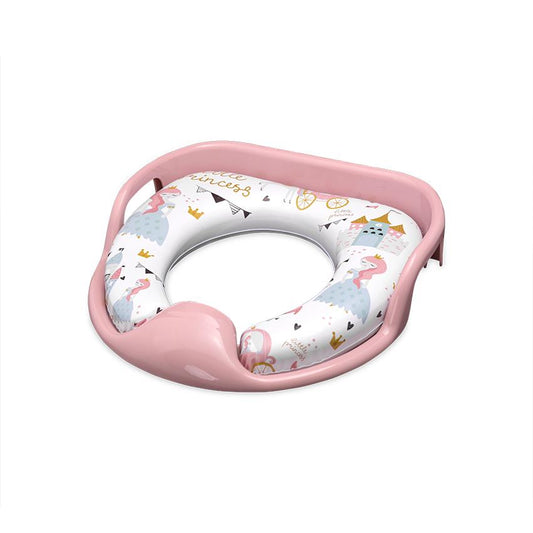 Reductor Toaletă Moale Lorelli, Universal, Animals Grey - Pink Princess [ps:7c8f0148-2e7a-44e7-a699-e73f84cd2fdc]