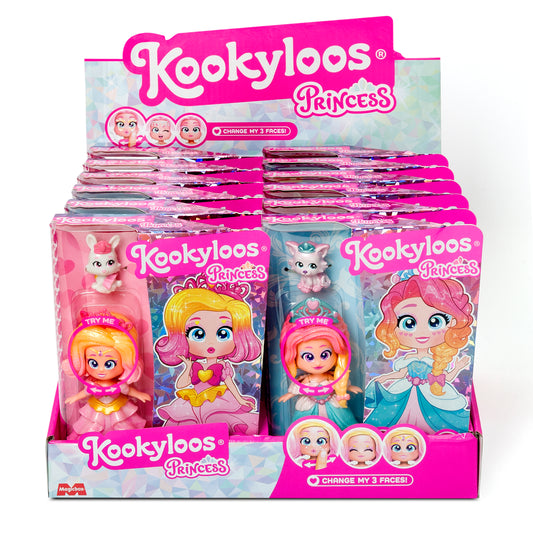 KOOKYLOOS 6 modele, papusi, Princess, diverse modele [ps:d8dfca45-d57a-41a9-8e47-c18fb50a2444]