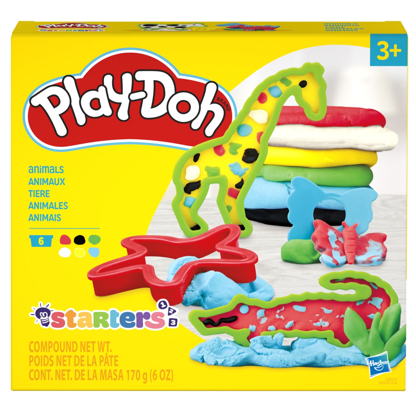 Play-Doh Set Forme Animale Hasbro - Jucărie de Modelaj - Default Title [ps:e564ffca-047f-43de-b8cf-23fdc15edd80]