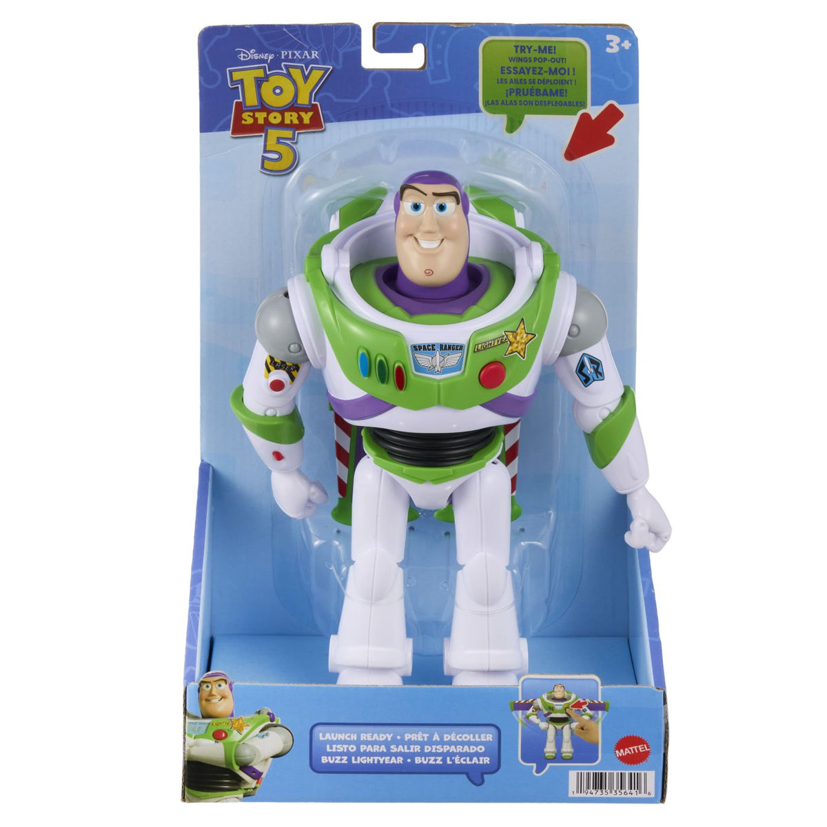 Figurină Buzz Lightyear Toy Story 5, 30cm - Mattel - Default Title [ps:eecc42a3-e564-43ce-a327-eee566fd81f5]