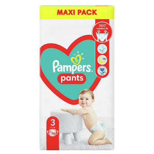 PAMPERS Active Baby Pants, scutece chilotel, 6-11 kg, - 56 buc [ps:e6bfb5cb-9ba6-4857-b29f-e28b12fcd26e]