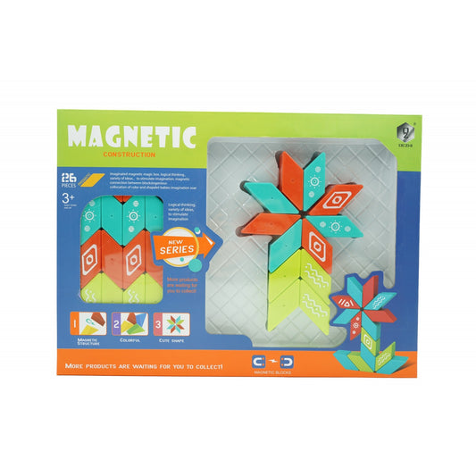 Set Piese Magnetice Flippy, 26 Piese, Multicolor, +3 Ani - Default Title [ps:b4ca7dc4-f327-43a2-ad03-7afaec641aac]