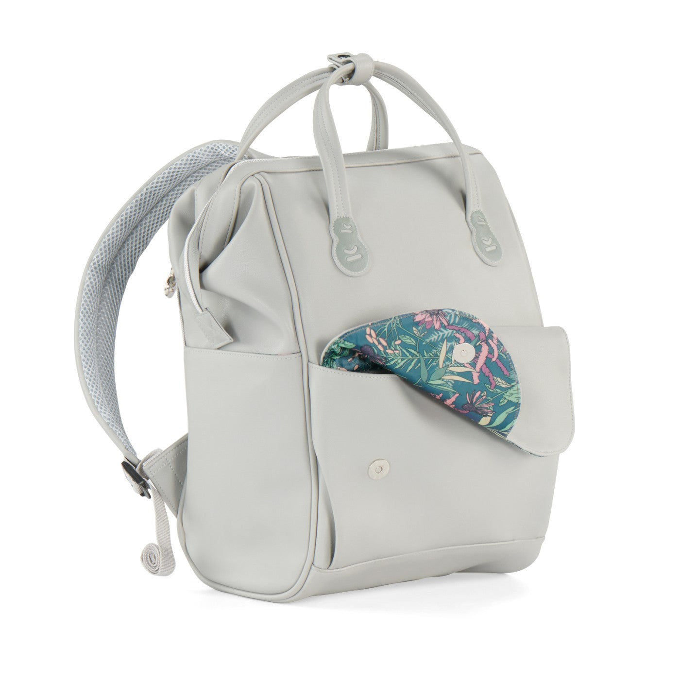 GEANTA MULTIFUNCTIONALA MAMICI KINDERKRAFT TREASUREPACK, GREY [ps:b473c236-981a-41d3-ab98-ae78e1db633d]