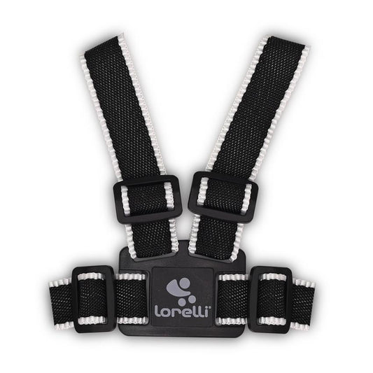 Ham de Siguranță Lorelli, Grey & White - Ajutor Mers Bebe - Negru/Alb [ps:c4e9dd8c-6a6b-491f-b760-8c3ae70ba9bb]