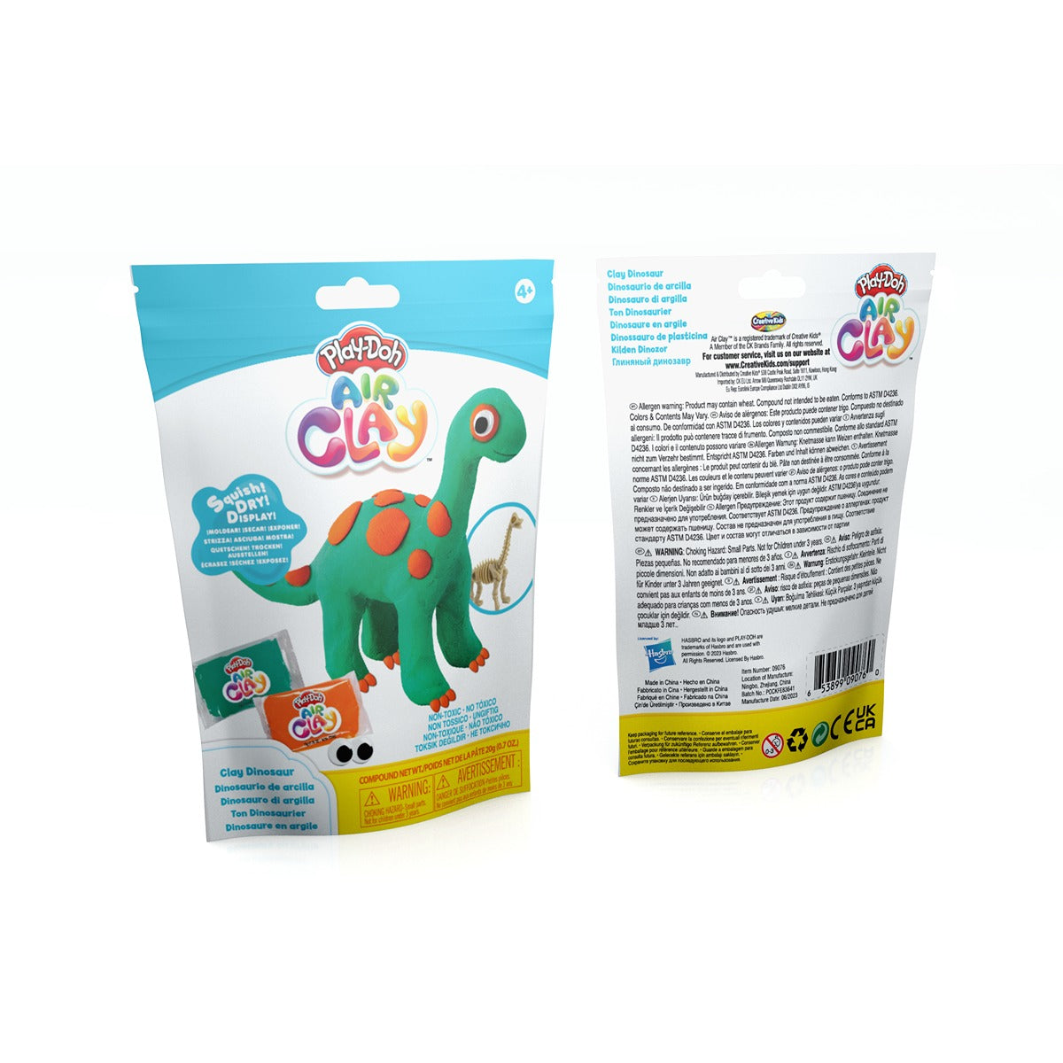 PLAY-DOH Air Clay, set de joaca, Dinozauri [ps:56edfb9f-62eb-44c7-98e0-b73ba57cd4e0]