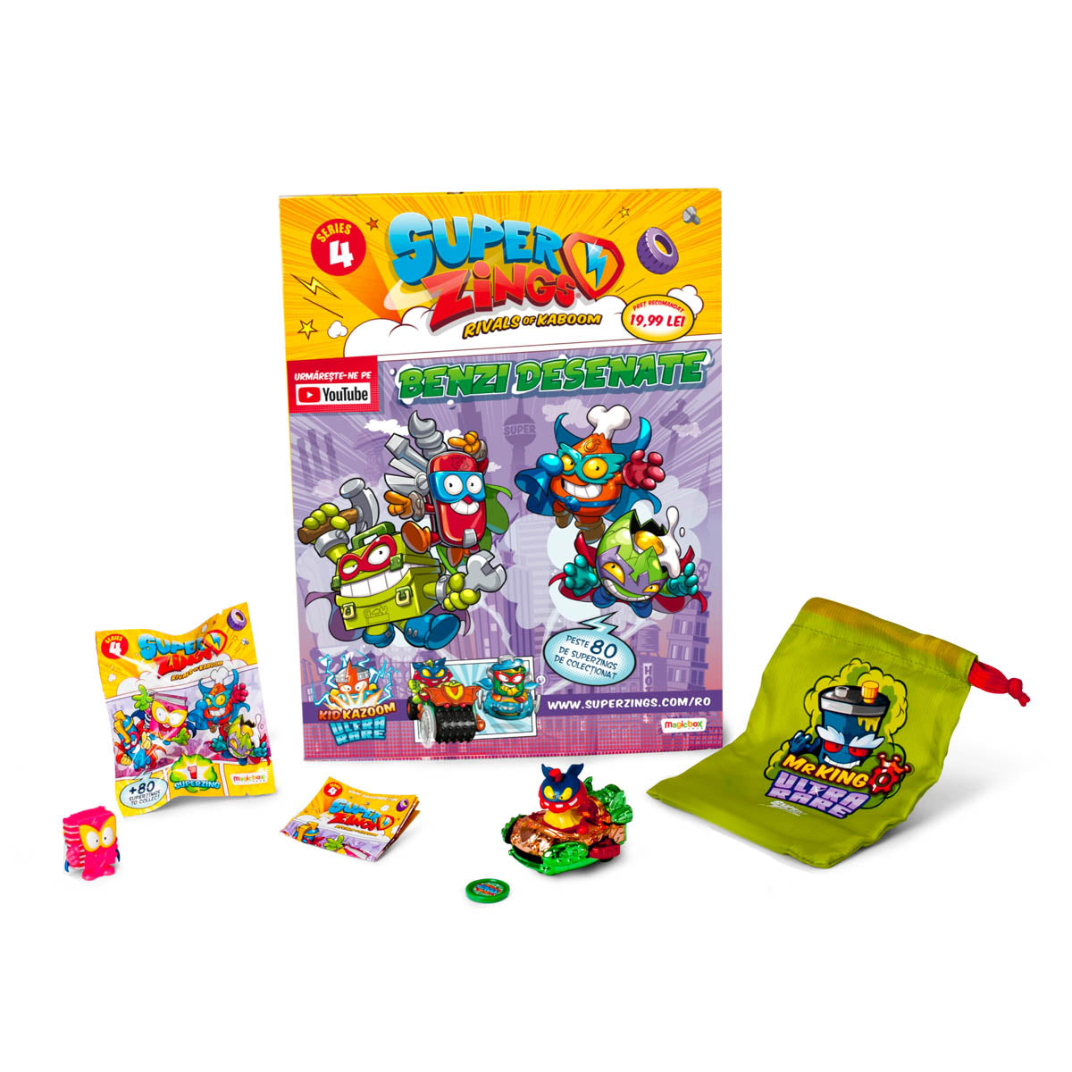 SUPERZINGS Surpriza, set de joaca, SuperZings 4 - revista + jucarii [ps:c95fc35c-8153-45b4-afb9-b03f97320e8f]
