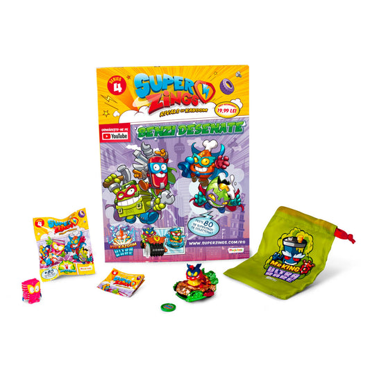 SUPERZINGS Surpriza, set de joaca, SuperZings 4 - revista + jucarii [ps:c95fc35c-8153-45b4-afb9-b03f97320e8f]