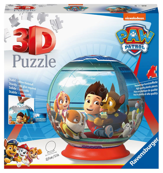 Puzzle 3D Glob Patrula Cățelușilor Ravensburger - Default Title [ps:0832d660-5229-4ffe-bce0-0bf2be19e5c6]
