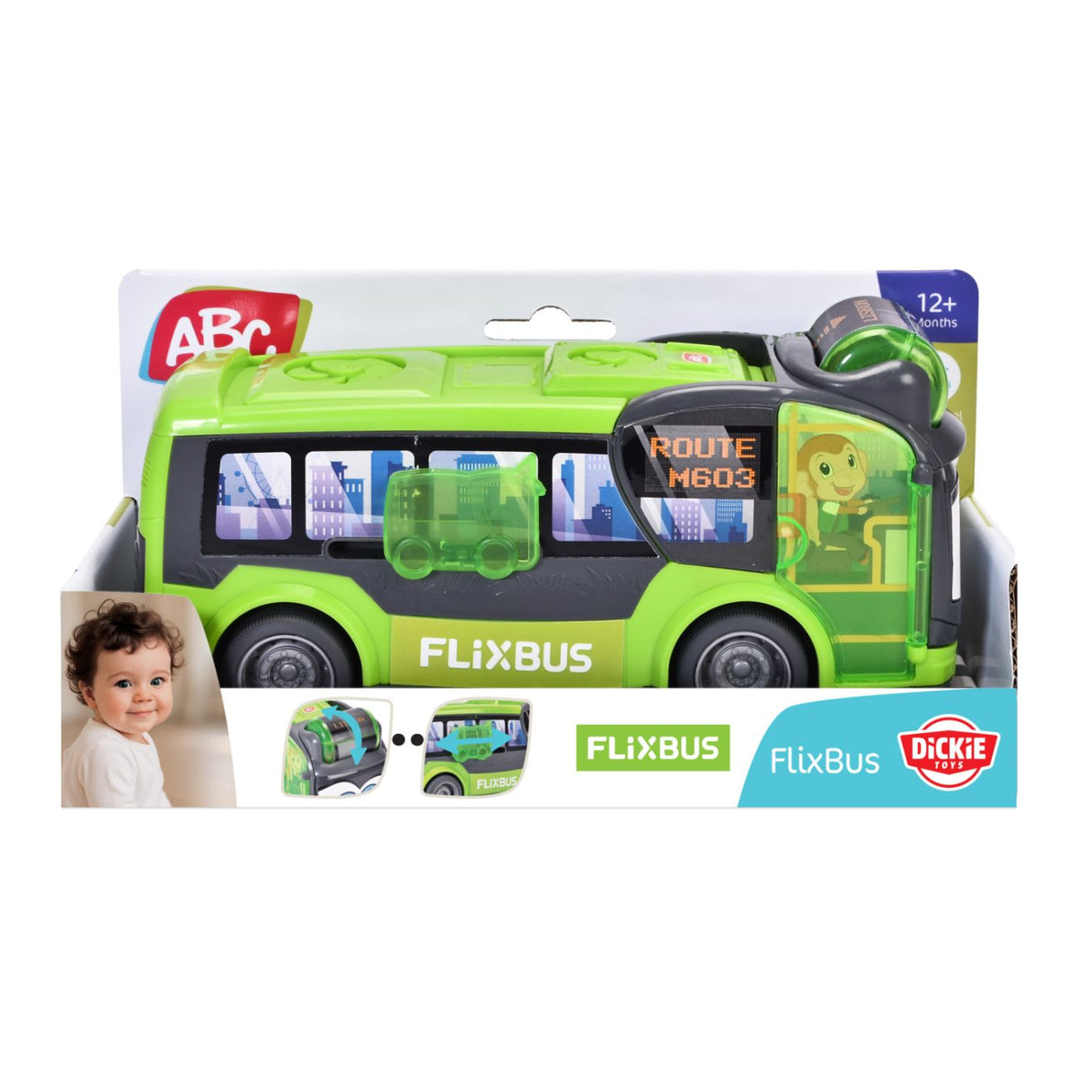 Autocar FlixBus Dickie Toys ABC 22cm - Simba - Default Title [ps:a0e2a800-2f51-46cc-bace-9c6767cf97b7]