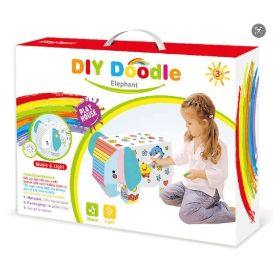 Jucărie Creativă Elefant 3D Flippy - Set Asamblare și - Default Title [ps:4c25101f-d87c-4711-8dc0-216d15474751]