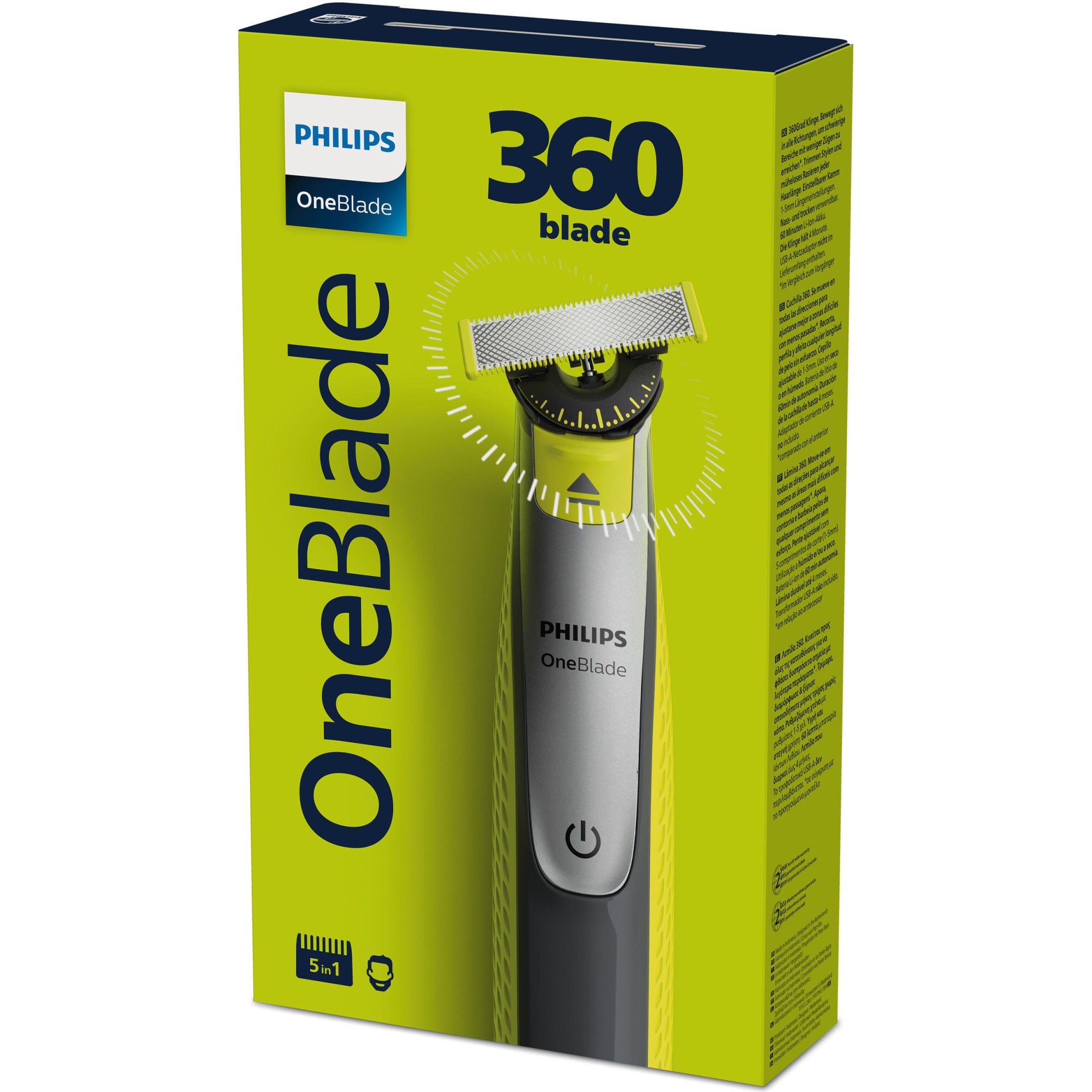 QP2734/23 Aparat de tuns barba OneBlade 360 Philips OneBlade - QP2734/23 [ps:5d33ddfb-6479-4f10-b35c-7c16dafe396a]