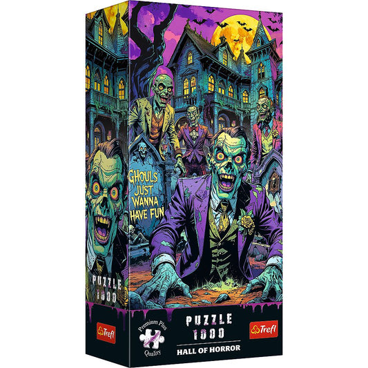 PUZZLE TREFL 1000 PREMIUM PLUS SALA GROAZEI ZOMBI [ps:e3d71e50-0a80-48f2-8a03-e3462db9d8cf]