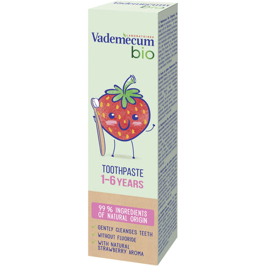 PASTA DE DINTI BIO COPII CAPSUNI 50ML VADEMECUM - Capsuni [ps:c0a3333d-b753-40f3-9303-977a5457f0da]