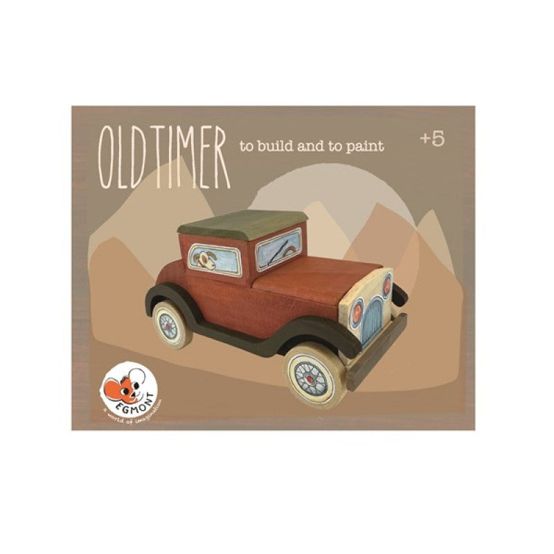 Set de pictat Masina de epoca, Egmont Toys [ps:9d60ffa4-ab62-4384-903c-8646e452e27a]