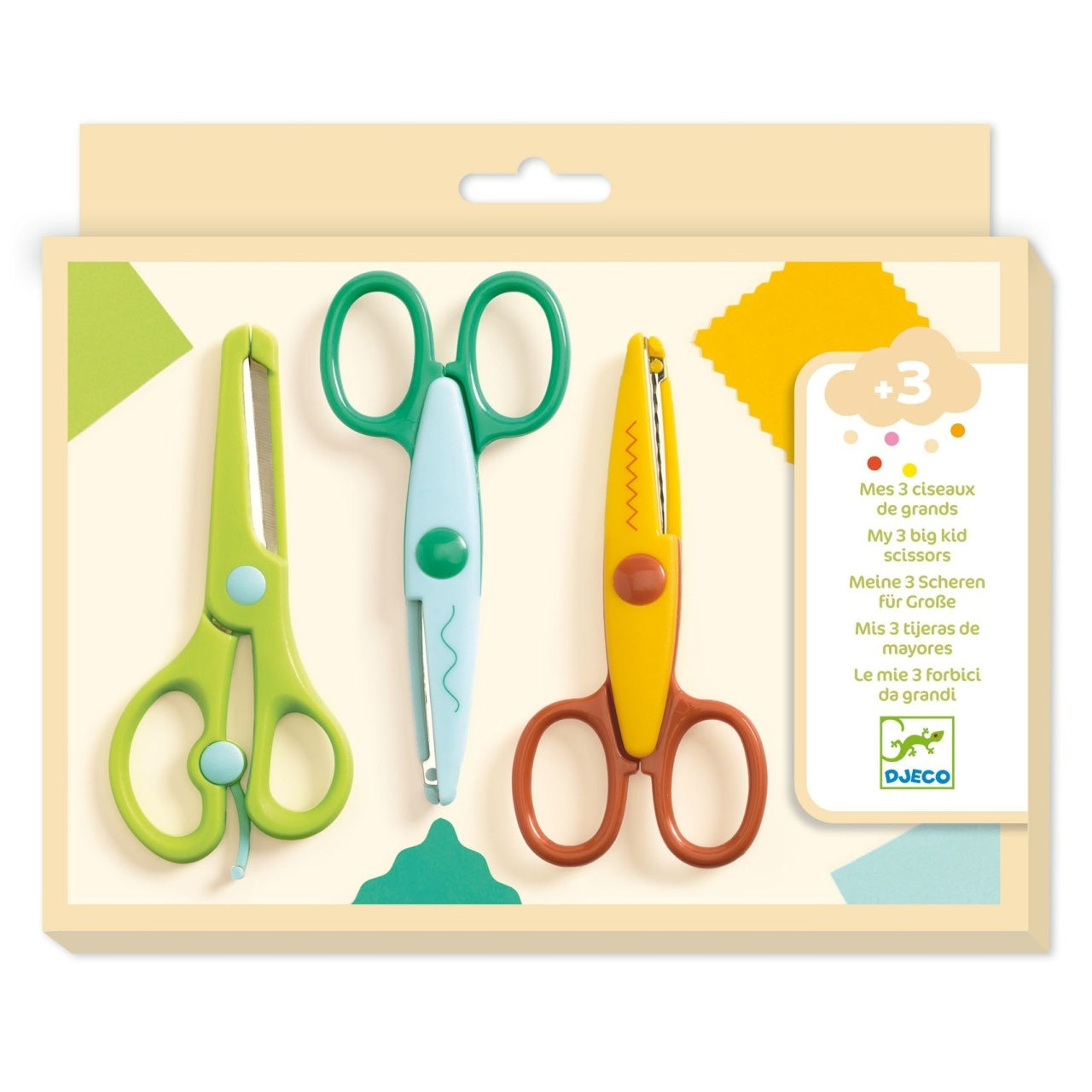 Set 3 Foarfece Decorative Djeco pentru Copii - Default Title [ps:9c08463f-416e-4ad1-8e35-2be2ceb049ac]